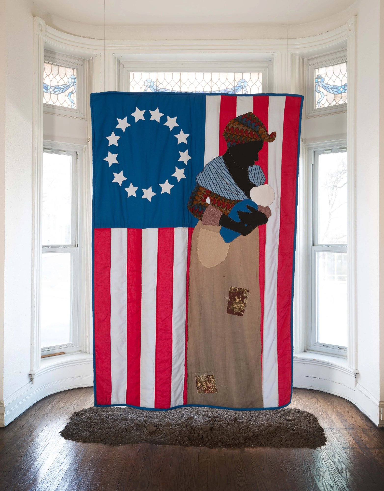 Birth of a Nation by Stephen Towns, fiber artwork